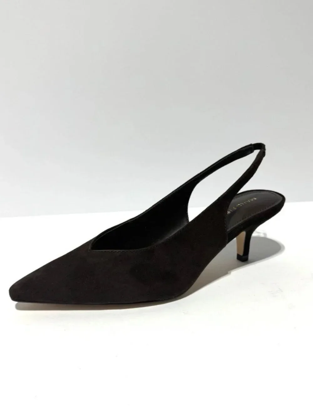 Marc Fisher Womens Labela Heels Dark Brown Size 6M